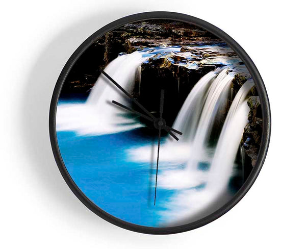 Flow Of The Waterfall Clock - Wallart-Direct UK