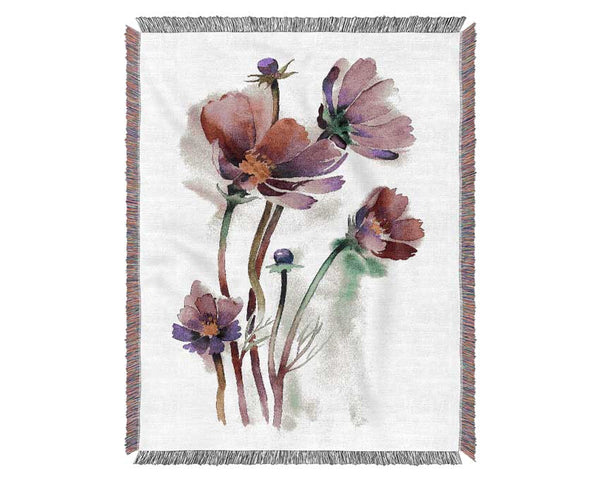 Wild Flower Beauty Woven Blanket