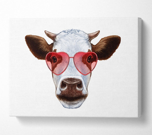 Picture of Love Cows Canvas Print Wall Art