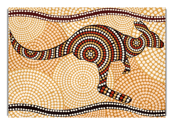 Aboriginal Kangaroo 4