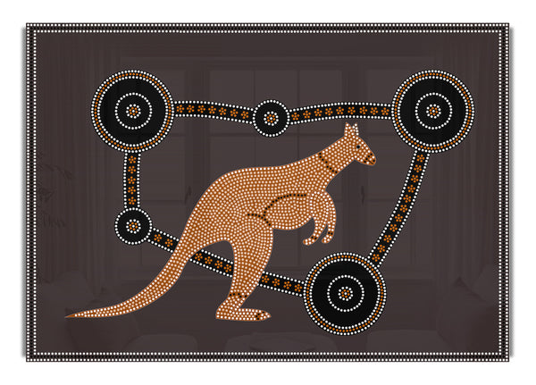 Aboriginal Kangaroo 1