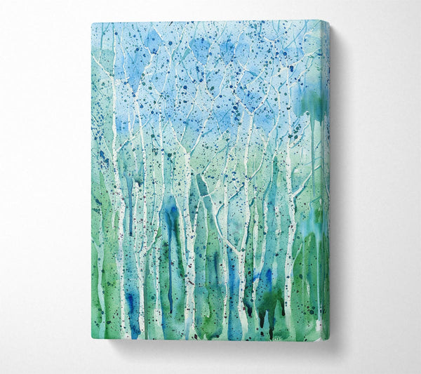 Picture of Tree Splash Canvas Print Wall Art