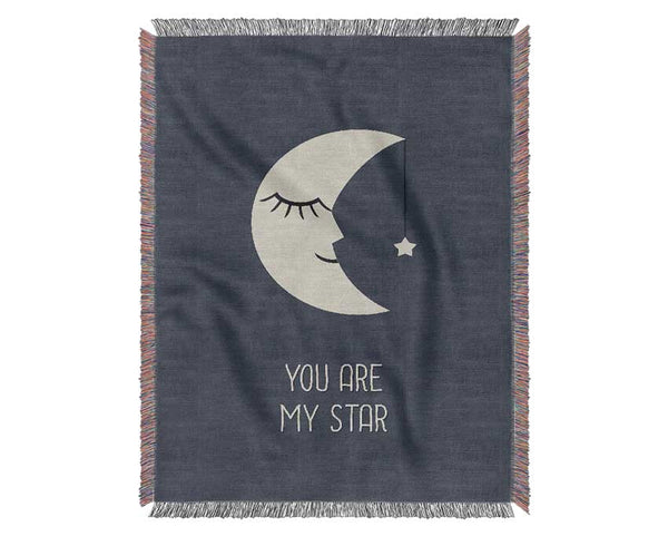 You Are My Star Woven Blanket
