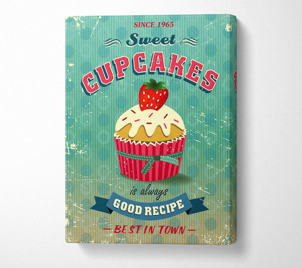 Picture of Cupcake 7 Canvas Print Wall Art