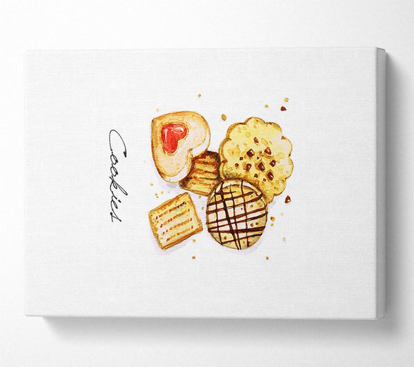 Picture of Biscuit Cookie Delight Canvas Print Wall Art