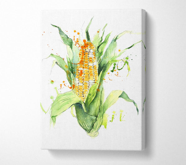 Picture of Sweetcorn 2 Canvas Print Wall Art