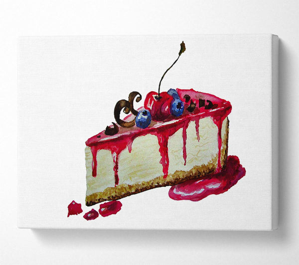 Picture of Cheesecake Delight Canvas Print Wall Art