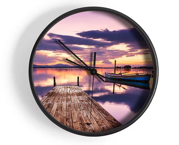 Reflections 2 Clock - Wallart-Direct UK