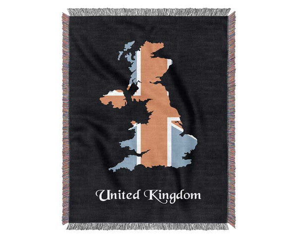 United Kingdom Flag 1 Woven Blanket