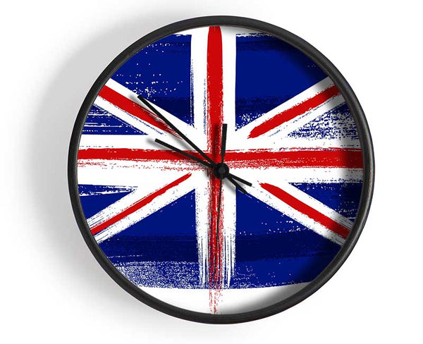 British Flag 1 Clock - Wallart-Direct UK