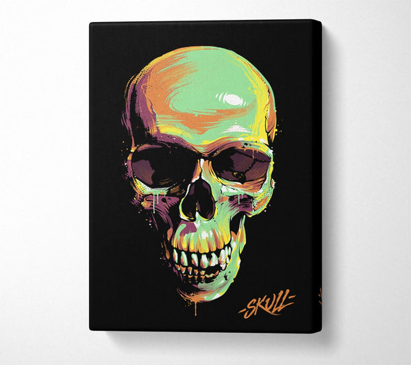 Picture of Pop Art Skull Canvas Print Wall Art