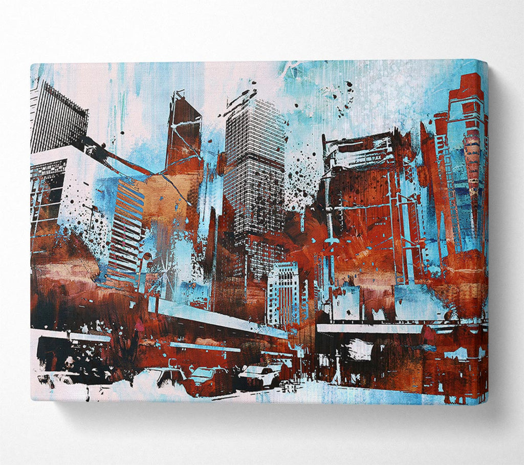 Picture of Chocolate City Blues 1 Canvas Print Wall Art