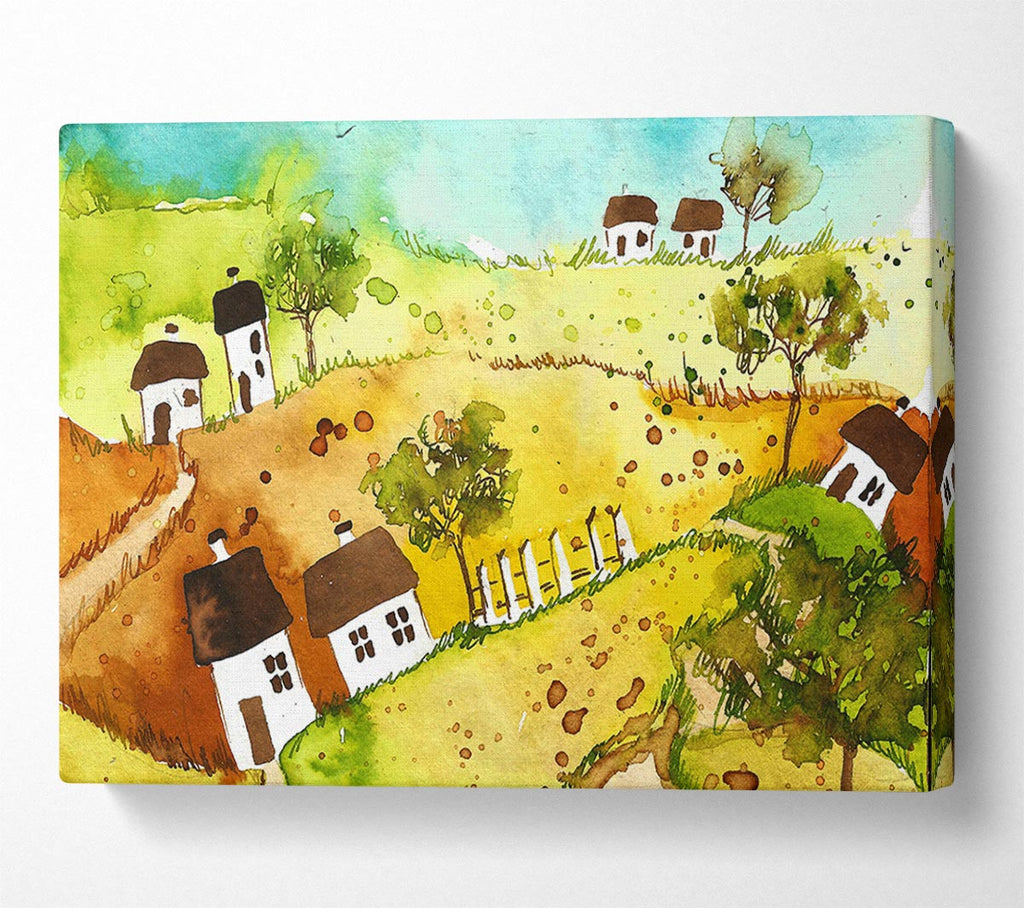 Picture of Countryside Living Canvas Print Wall Art