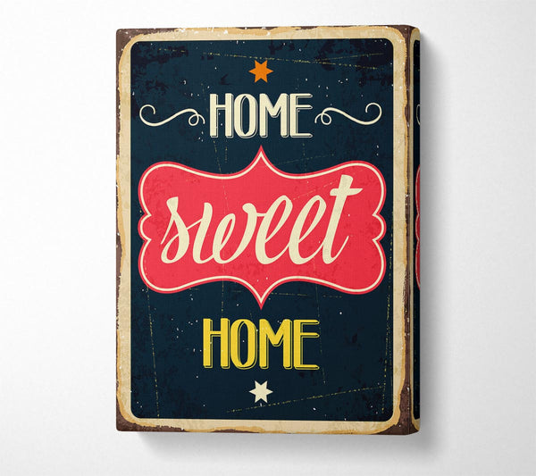 Picture of Home Sweet Home 3 Canvas Print Wall Art