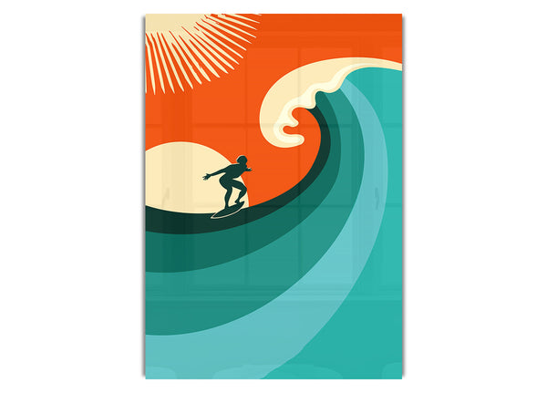 Surfers Wave