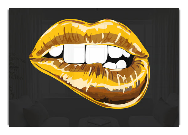 Gold Lip Bite