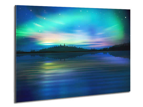 Northern Lights Lake Dream