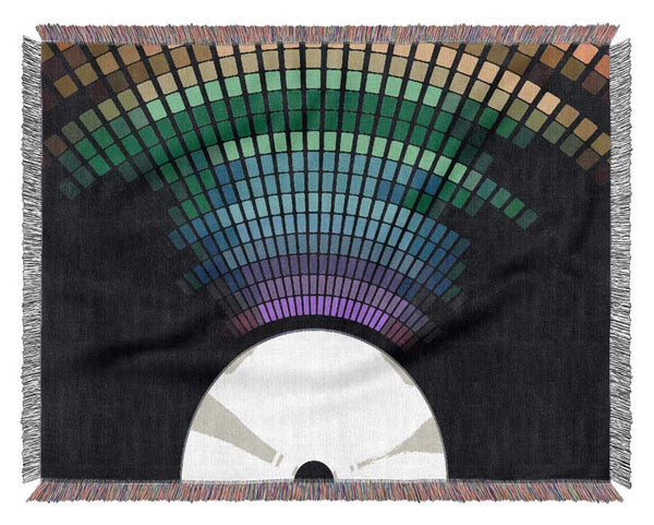 Rainbow Album Woven Blanket