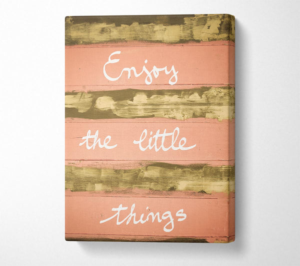 Picture of Enjoy The Little Things 3 Canvas Print Wall Art