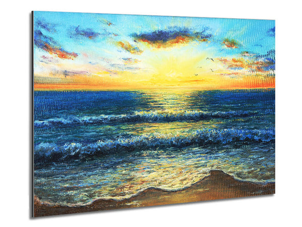 Painting Of The Perfect Sunset