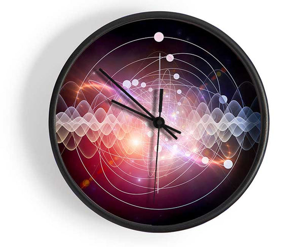 Vibration Of The Universe Clock - Wallart-Direct UK