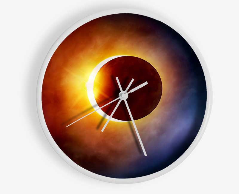 Total Eclipse Clock - Wallart-Direct UK