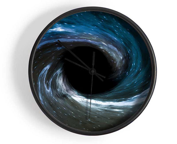 Vortex in space black hole Clock - Wallart-Direct UK