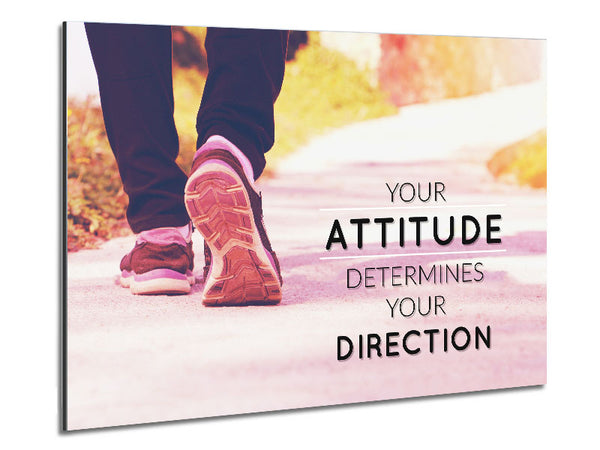 Your Attitude determines your direction