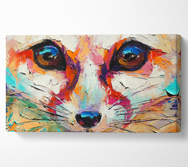 Close Up Fox Painting