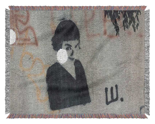 Graffiti idol Woven Blanket