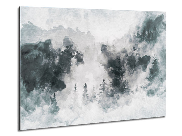 Watercolour Grey Forest
