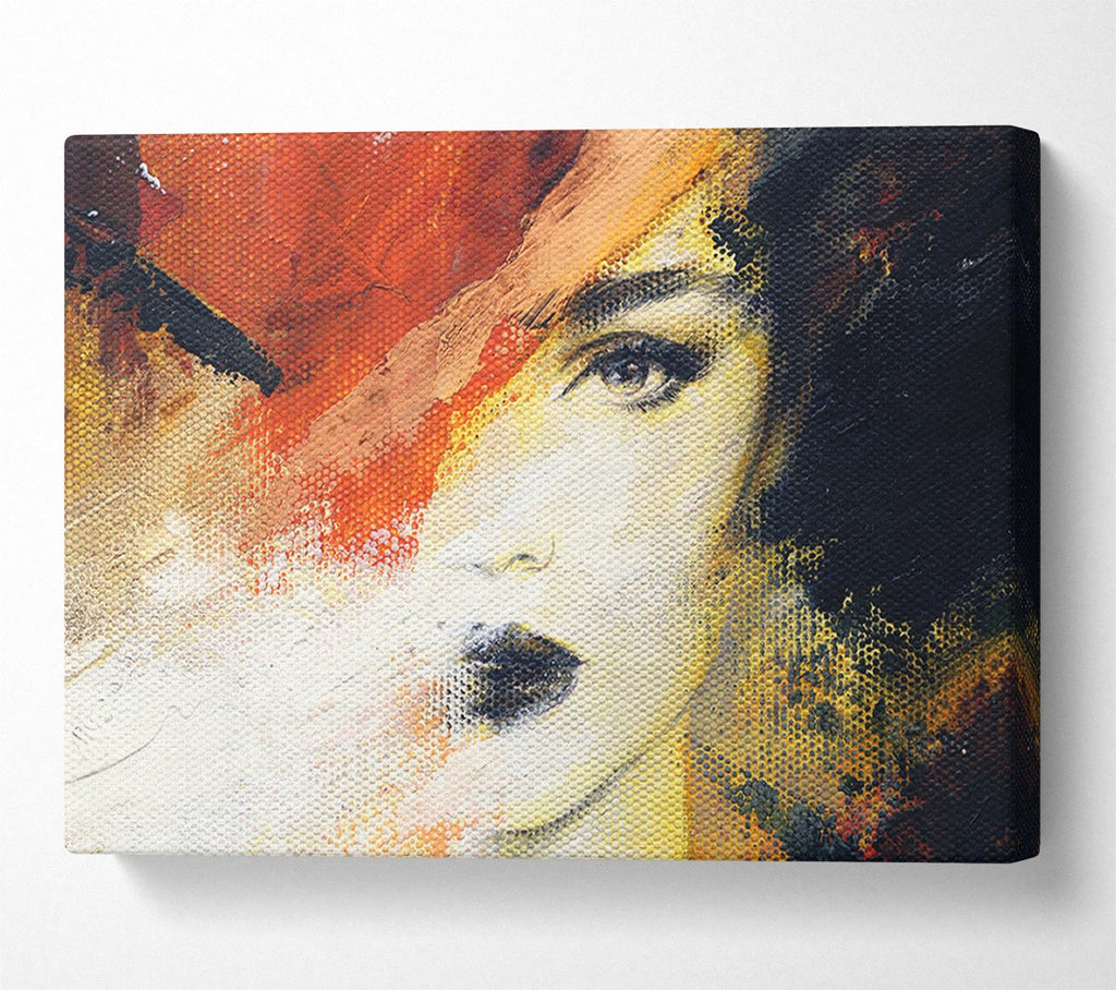 Picture of Striking Face Canvas Print Wall Art