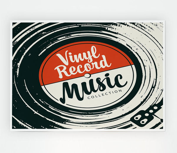 Vinyl Record Music Print Poster Wall Art
