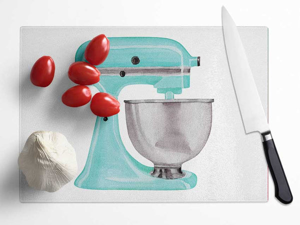 Food Mixer Glass Chopping Board