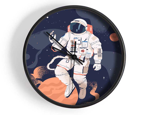 Space Man Of The Universe Clock - Wallart-Direct UK