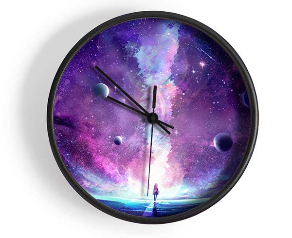 The Space Corridor Clock - Wallart-Direct UK