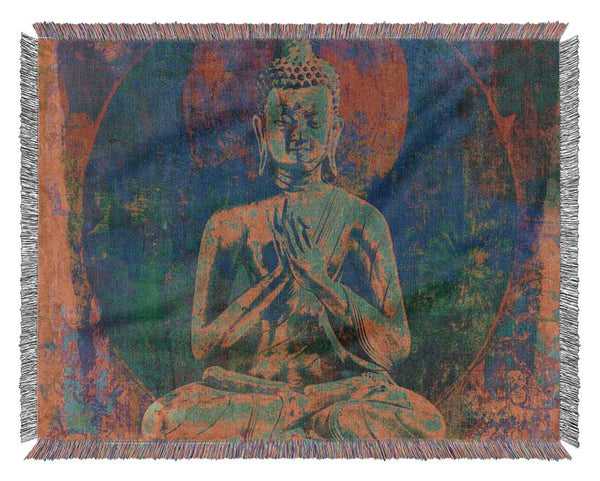 The Proud Buddha Woven Blanket