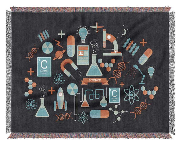 The Scientist Woven Blanket