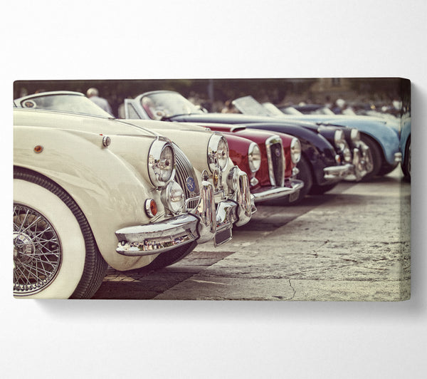 Classic Cars In A Row