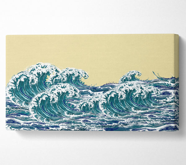 Waves On Yellow