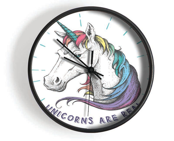 Unicorns Are Real Clock - Wallart-Direct UK