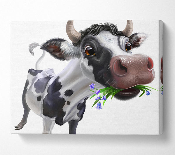 Picture of The Big Cow Munch Canvas Print Wall Art
