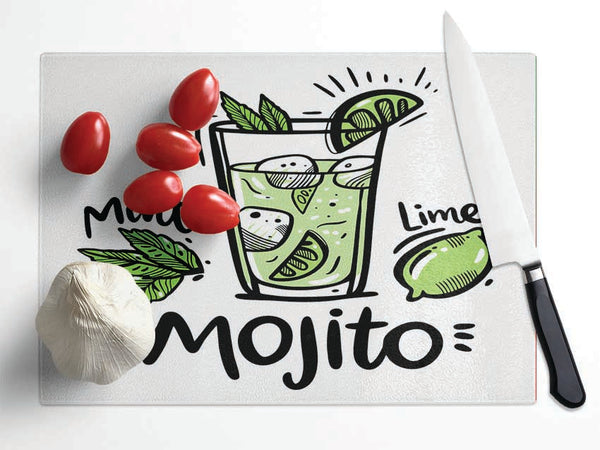Drinks Mojito Summer Glass Chopping Board