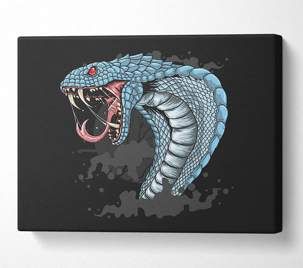 Picture of Scary Cobra Teeth Canvas Print Wall Art