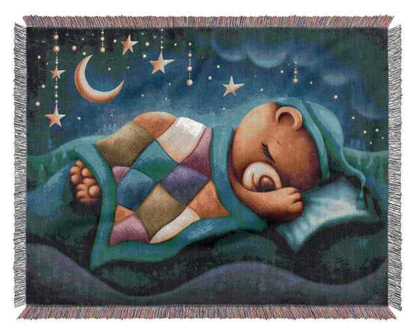 The Bear Slumber Woven Blanket
