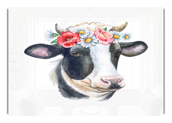 Flower Girl Cow