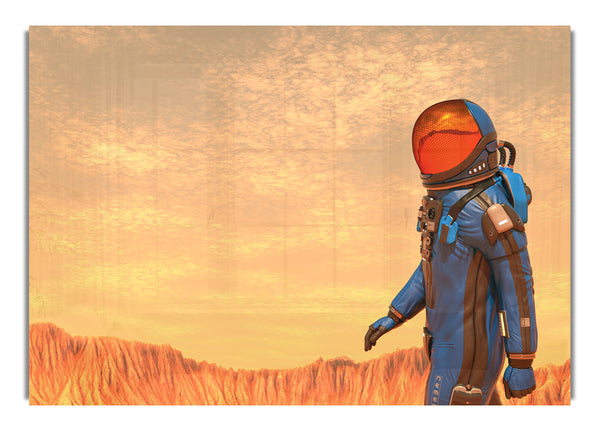 The Space Man In Mars