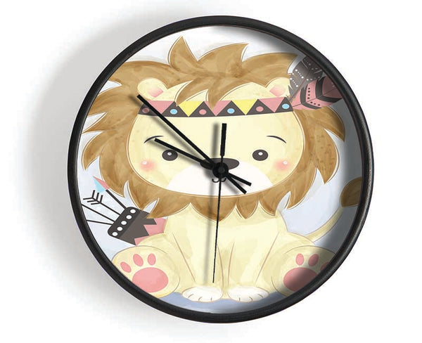The Little Lion Archer Clock - Wallart-Direct UK