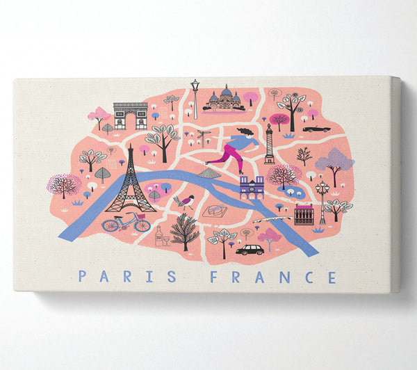 The Little Map Of France