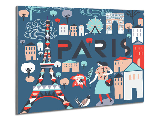 The Little Map Of Paris